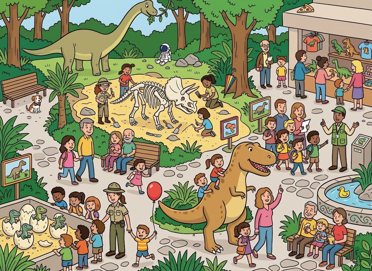 Dinosaur Park Adventure