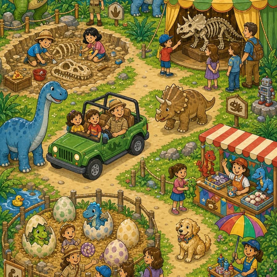 Dinosaur Park Adventure